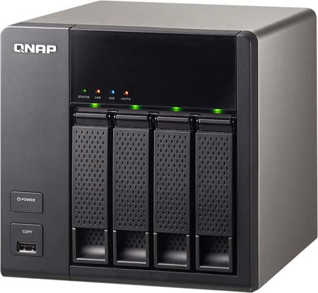 Файлопомойки от QNAP - TS-112, TS-212 и TS-412